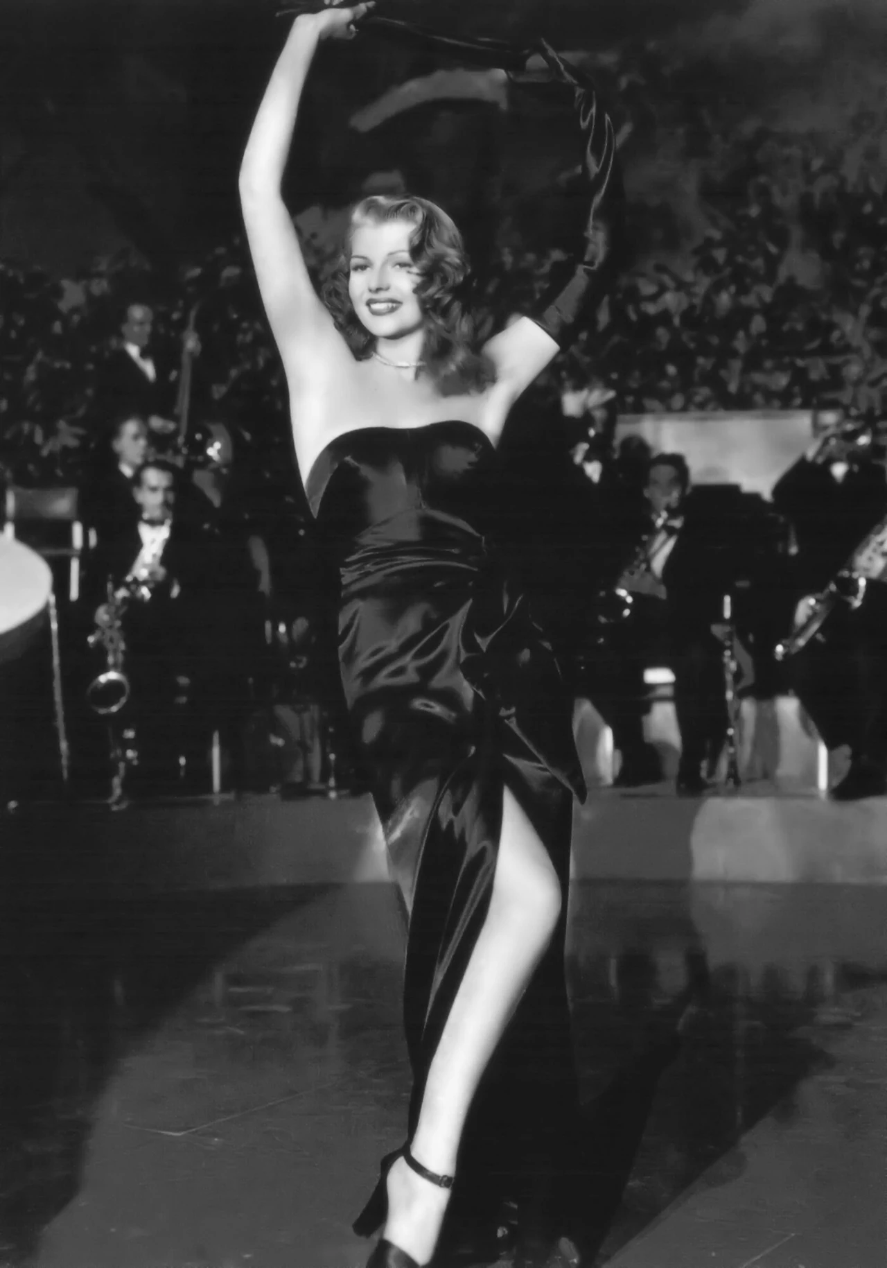 Rita Hayworth w filmie Gilda 1947 rok