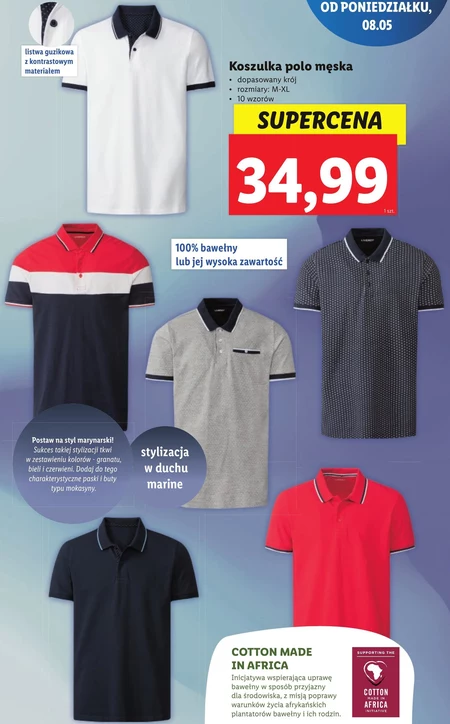 Koszulka polo męska