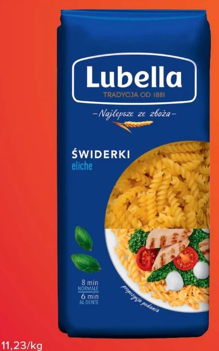 Lubella Makaron świderki 400 g