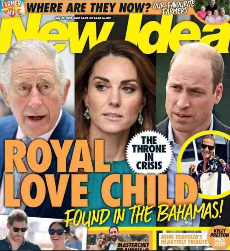 New Idea donosi o nieznanej córce Karola III