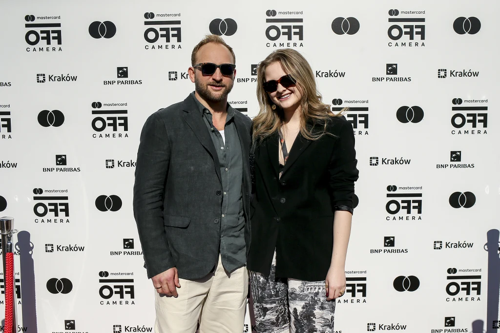 Borys Szyc z córką