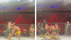 Na gali The War; Masakra doszło do brutalnego nokautu w trakcie walki grupowej 3 vs 3