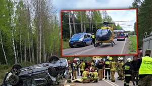 Zwykłym autem przewoził 10 osób. Próba ucieczki skończyła się tragicznie