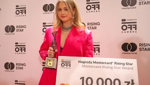 Sonia Szyc z nagrodą Mastercard Rising Star i czekiem na 10 tys. zł