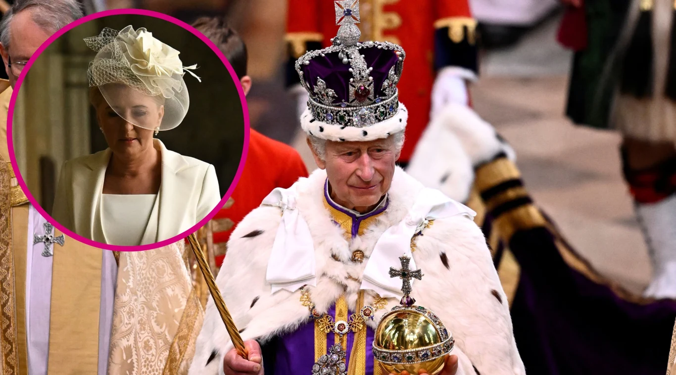 Agata Duda, król Karol III Agata Duda, król Karol III