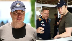 Elon Musk na wyścigu F1 w Miami