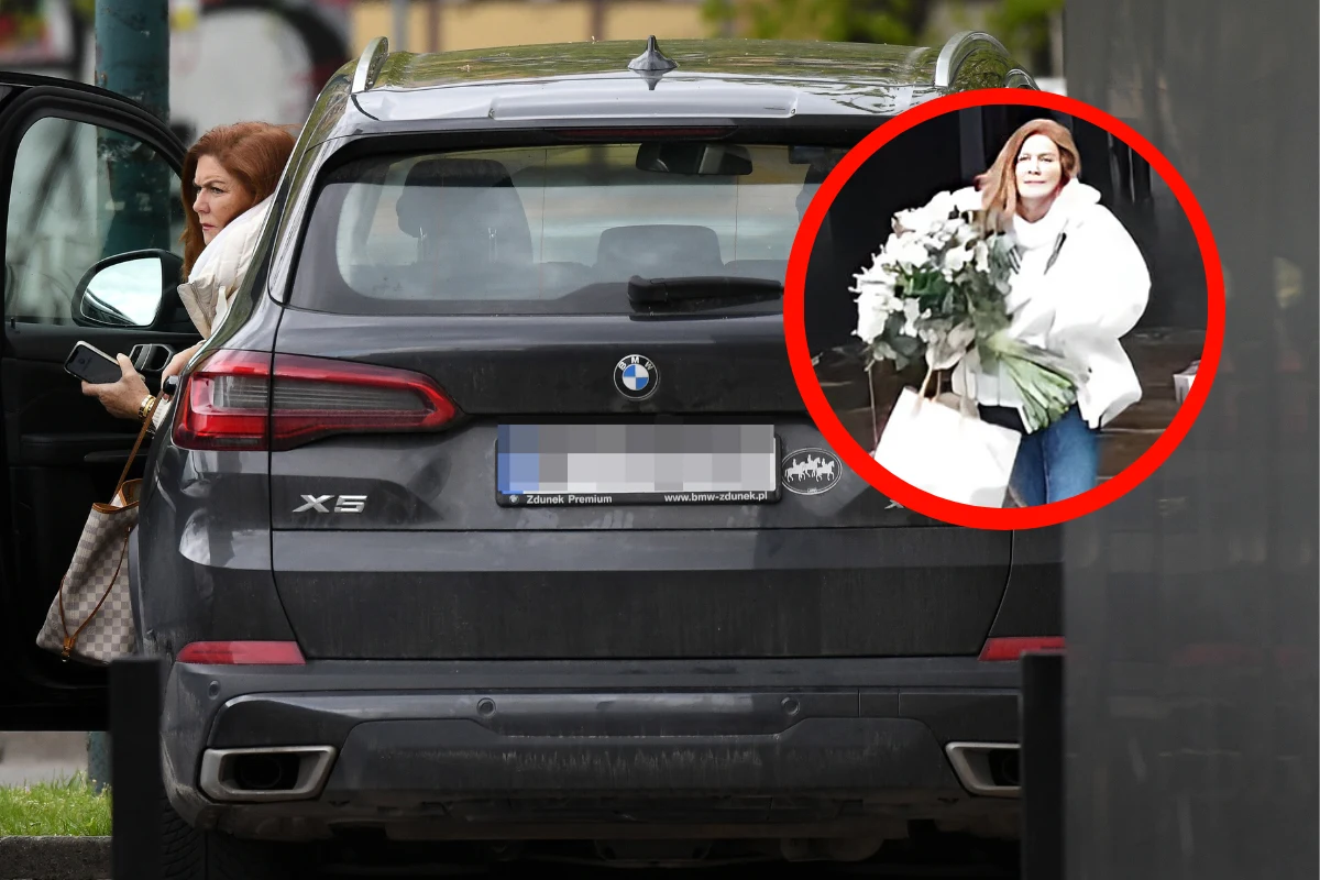 Katarzyna Dowbor na pożegnanie otrzymała ogromny bukiet kwiatów Katarzyna Dowbor na pożegnanie otrzymała ogromny bukiet kwiatów