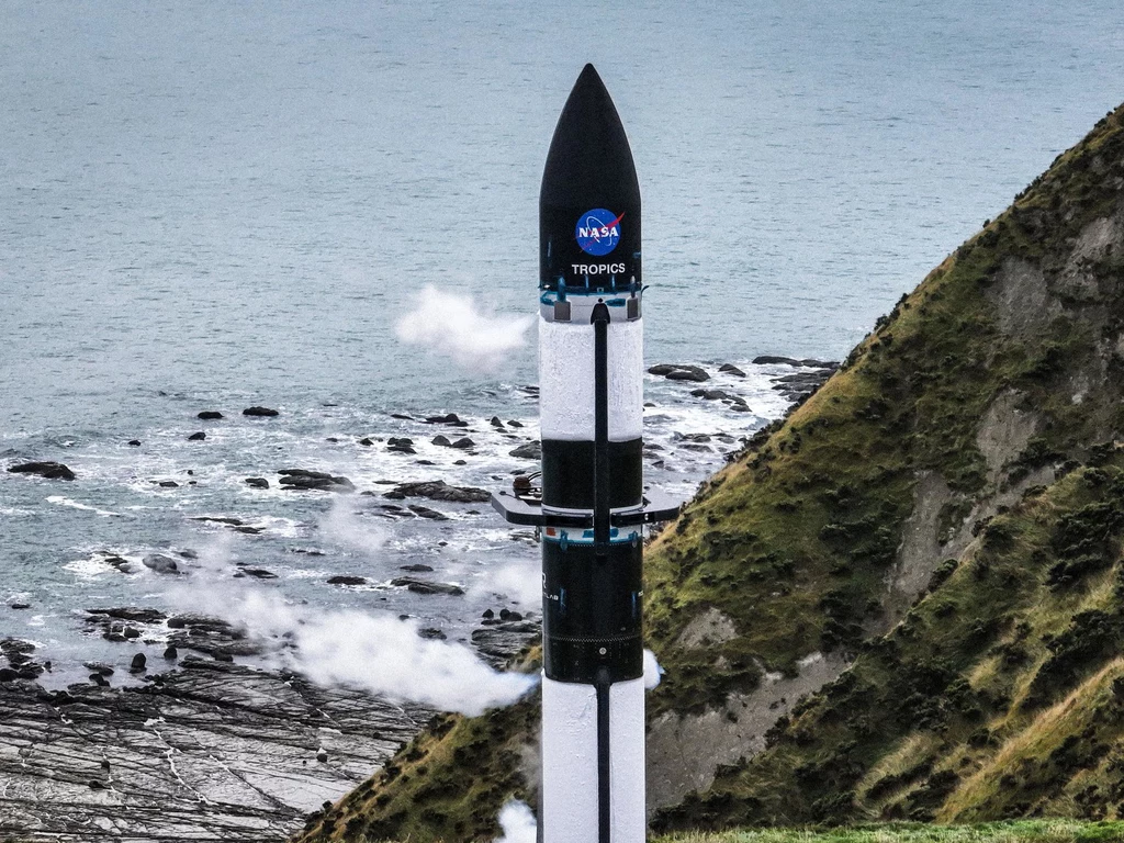  Rakieta Electron firmy Rocket Lab gotowa do startu