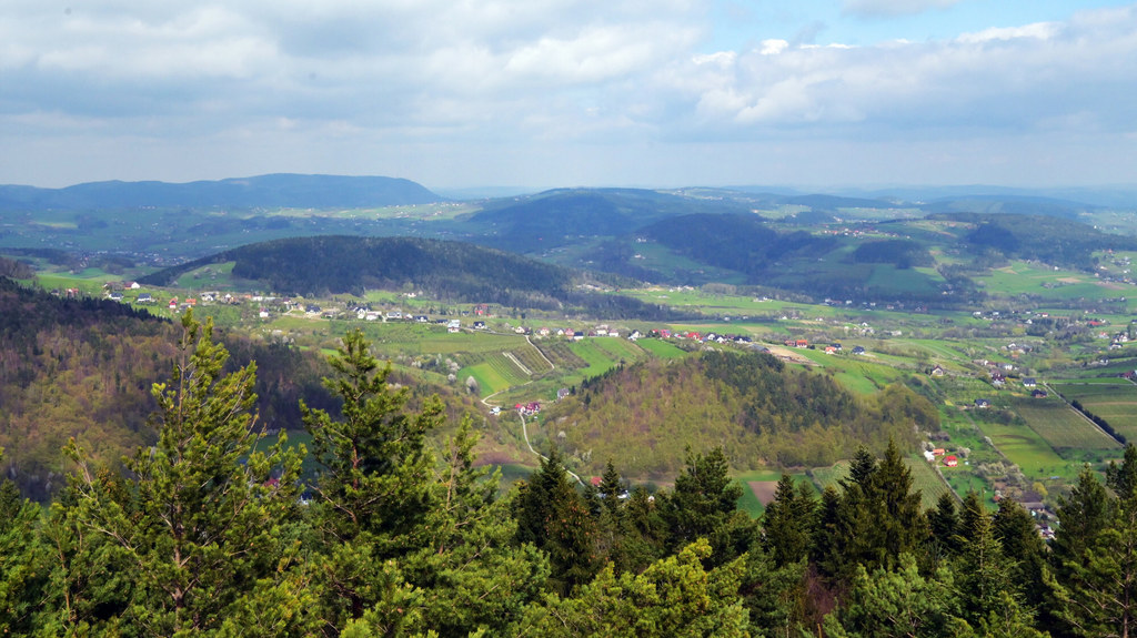 Widok na Beskid Wyspowy