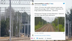 Zamieszanie na kolei. Było blisko wypadku