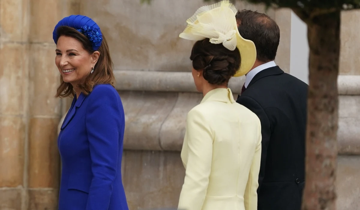 Carole, Pippa i James Middleton Carole, Pippa i James Middleton