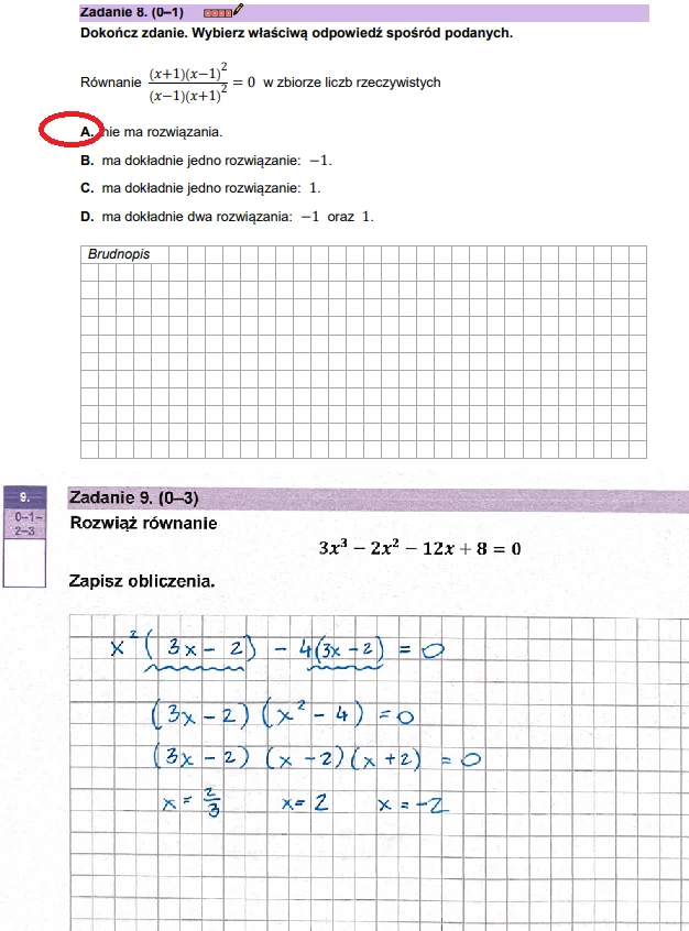 Matura z matematyki. ARKUSZ CKE i odpowiedzi, formuła 2023 