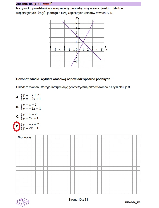 Matura z matematyki. ARKUSZ CKE i odpowiedzi, formuła 2023 