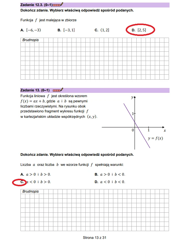 Matura z matematyki. ARKUSZ CKE i odpowiedzi, formuła 2023 