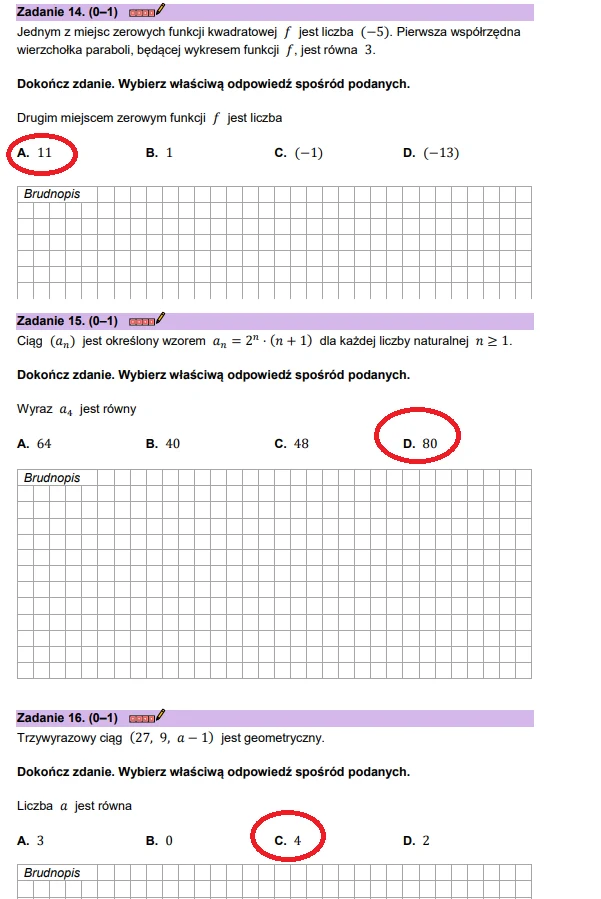 Matura z matematyki. ARKUSZ CKE i odpowiedzi, formuła 2023 
