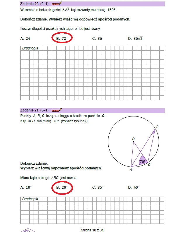 Matura z matematyki. ARKUSZ CKE i odpowiedzi, formuła 2023 