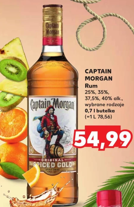 Captain Morgan Original Spiced Gold Napój spirytusowy 700 ml