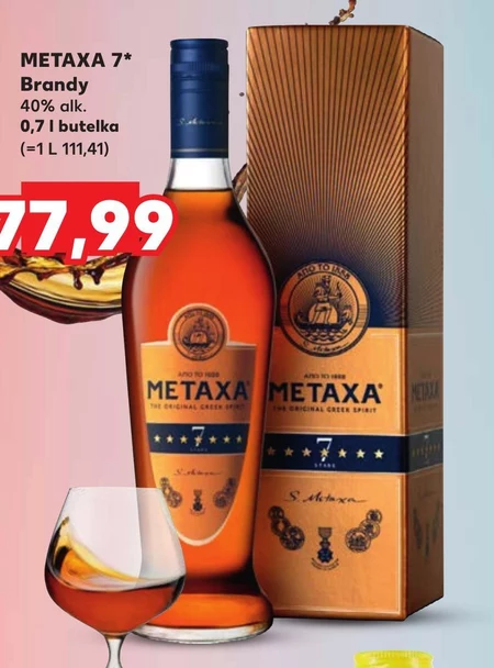 Metaxa 7 Stars Napój spirytusowy 700 ml