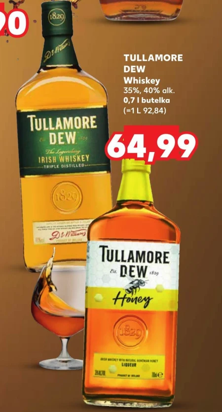Tullamore D.E.W. Irlandzka whiskey 700 ml