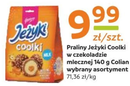 Jeżyki Coolki Milk Wafelek z kremem o smaku herbatnikowym i masą karmelową 140,4 g