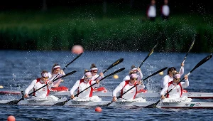 Polskie mistrzynie świata w kajakarskiej konkurencji K4