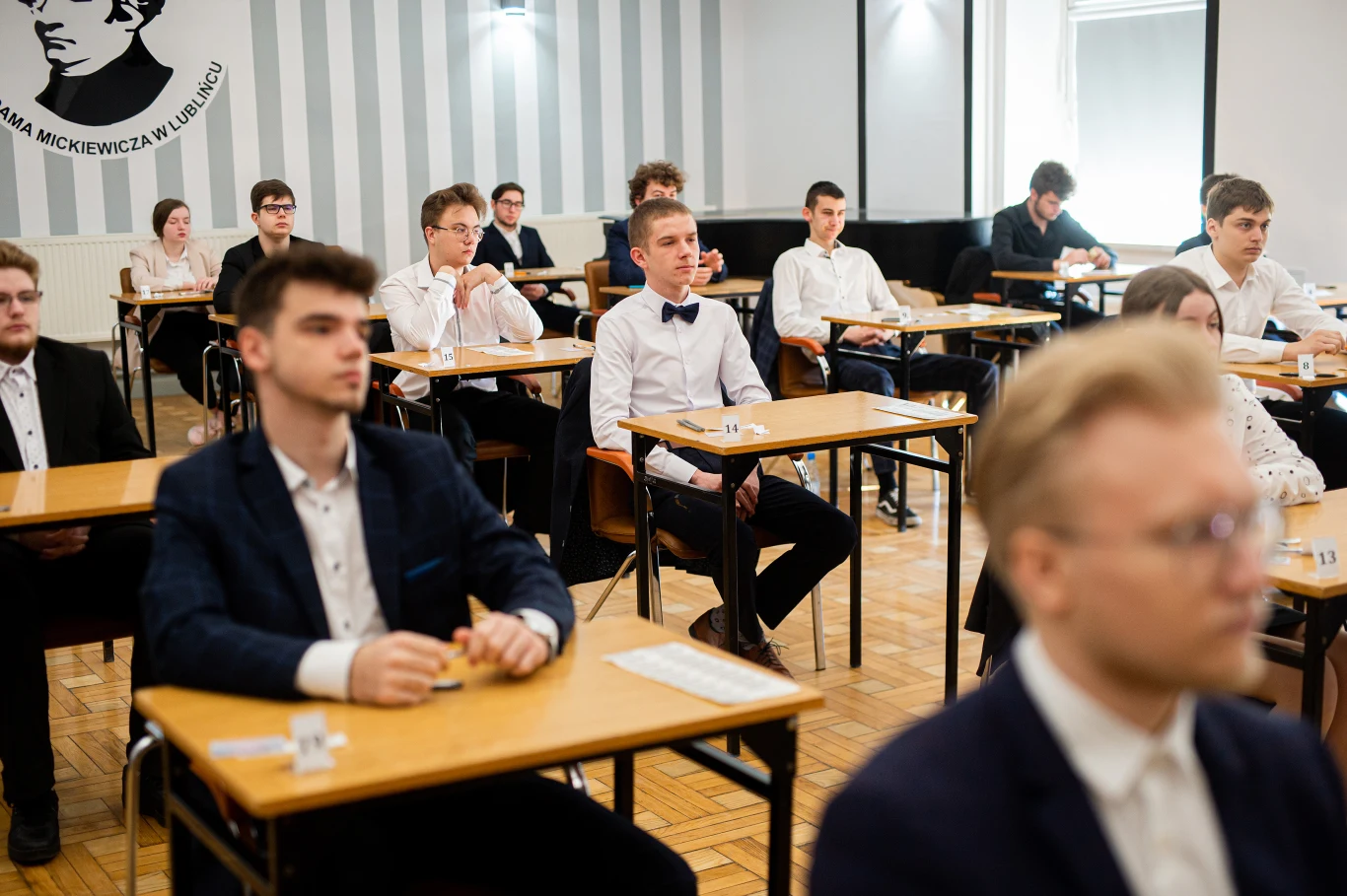 Pierwszy dzień matur w Lublińcu