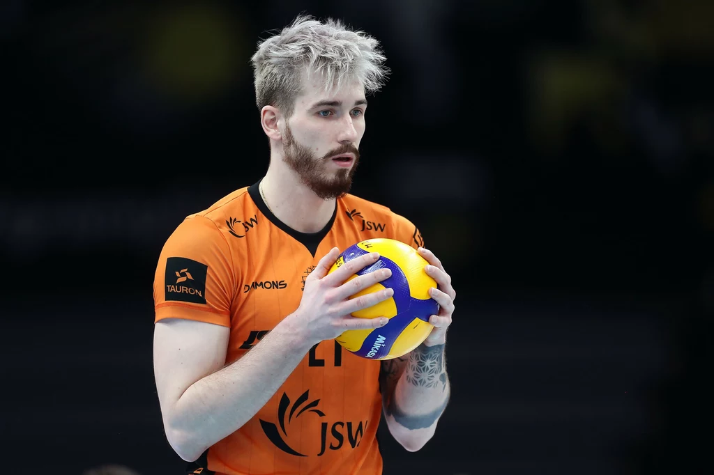Tomasz Fornal w barwach Jastrzębskiego Węgla Tomasz Fornal w barwach Jastrzębskiego Węgla
