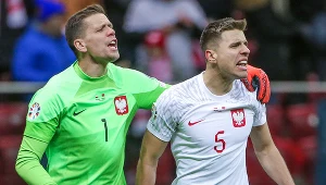 Jan Bednarek (z prawej) nie zaliczy mijającego sezonu do udanych