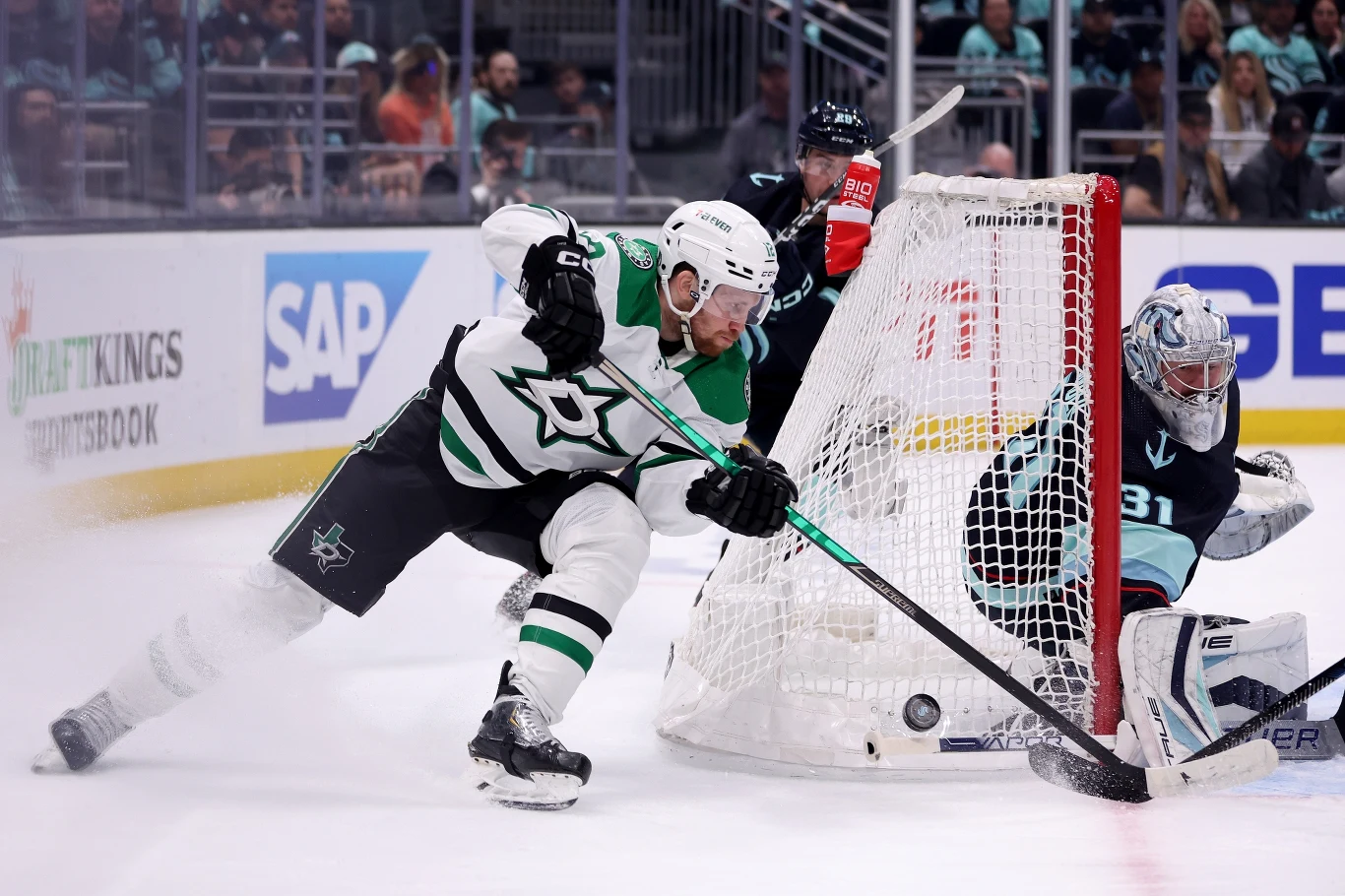 Joe Pavelski z Dallas Stars Joe Pavelski z Dallas Stars