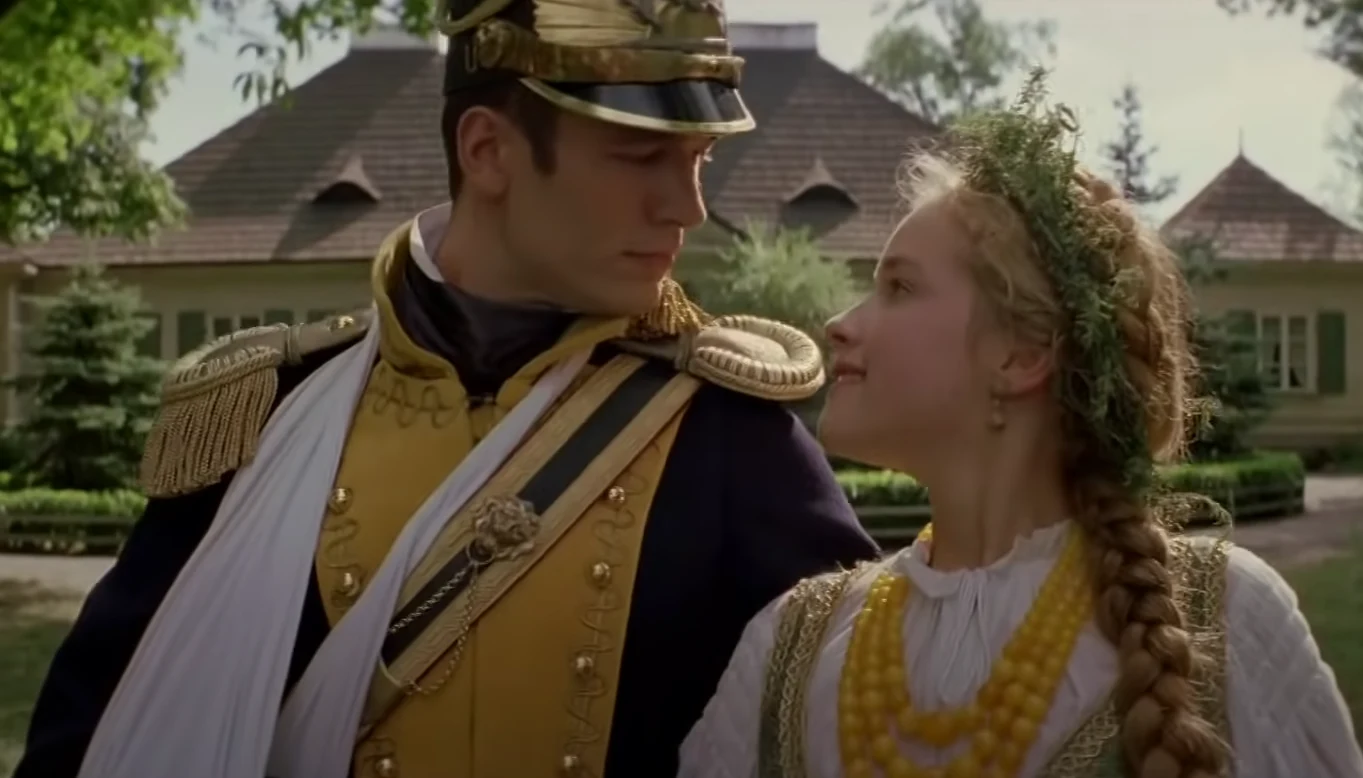 Kadr z filmu "Pan Tadeusz" (1999) w reżyserii Andrzeja Wajdy Kadr z filmu "Pan Tadeusz" (1999) w reżyserii Andrzeja Wajdy