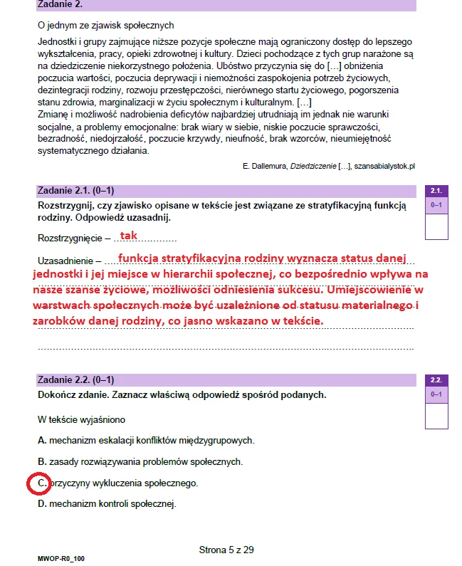 Matura 2023: WOS – arkusz CKE i odpowiedzi, formuła 2023