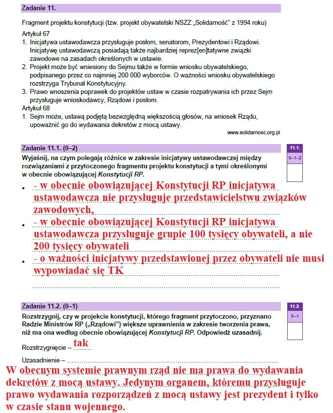 Matura 2023: WOS – arkusz CKE i odpowiedzi, formuła 2023