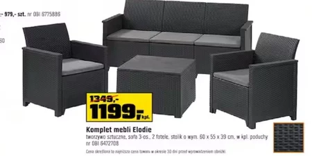 Zestaw mebli ogrodowych