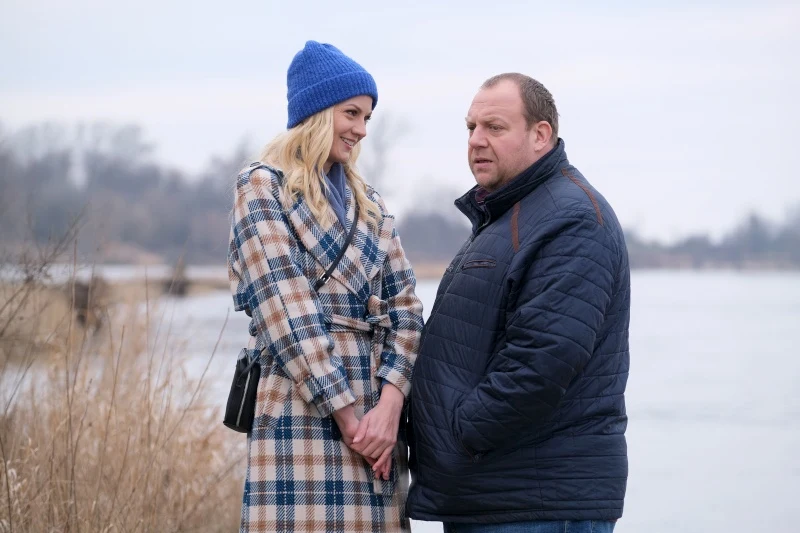 Katarzyna Kołeczek i Bartłomiej Nowosielski w serialu "M jak miłość"