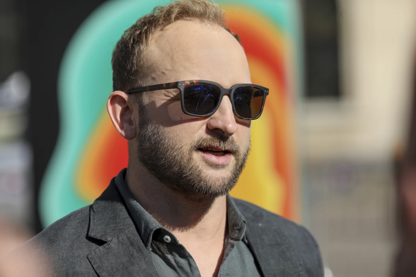 Borys Szyc na festiwalu Mastercard OFF CAMERA w Krakowie