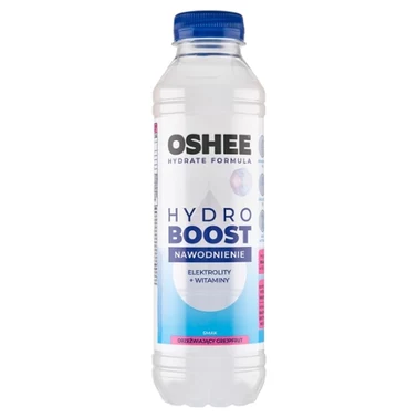 Oshee HydroBoost Napój izotoniczny niegazowany smak orzeźwiający grejpfrut 555 ml - 0