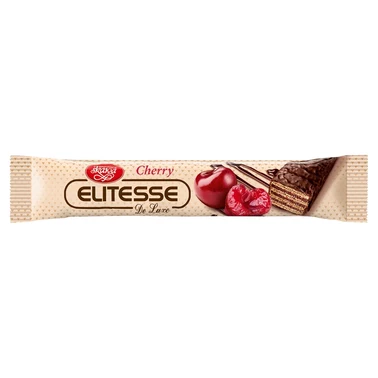 Wadowice Skawa Elitesse De Luxe Wafelek przekładany kremem wiśniowym w czekoladzie 20 g - 1
