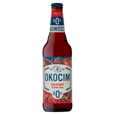 Okocim Mix piwa bezalkoholowego z lemoniadą granat z maliną 500 ml - 2
