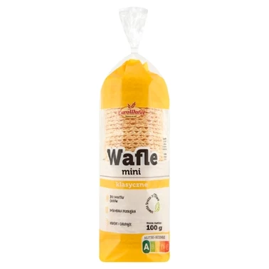 Eurowafel Wafle mini klasyczne 100 g - 0