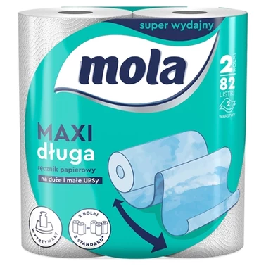 Mola Maxi długa Ręcznik papierowy 2 rolki - 0
