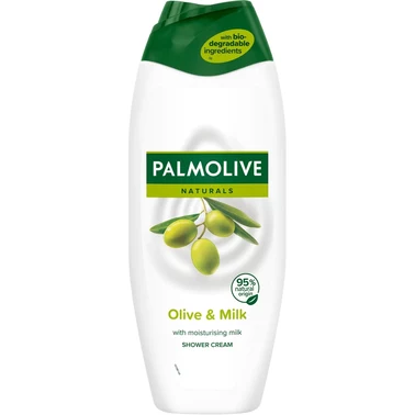 Palmolive Naturals Olive&Milk, kremowy żel pod prysznic mleko i oliwka 500 ml - 0