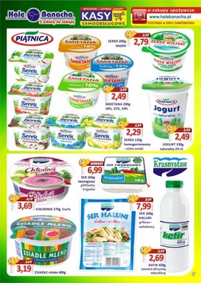 Hale Banacha - oferta spożywcza