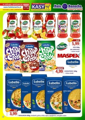 Hale Banacha - oferta spożywcza