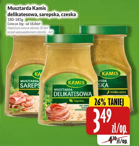 Kamis Musztarda Dijon 185 g