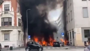 Mediolan. Potężna eksplozja w centrum miasta
