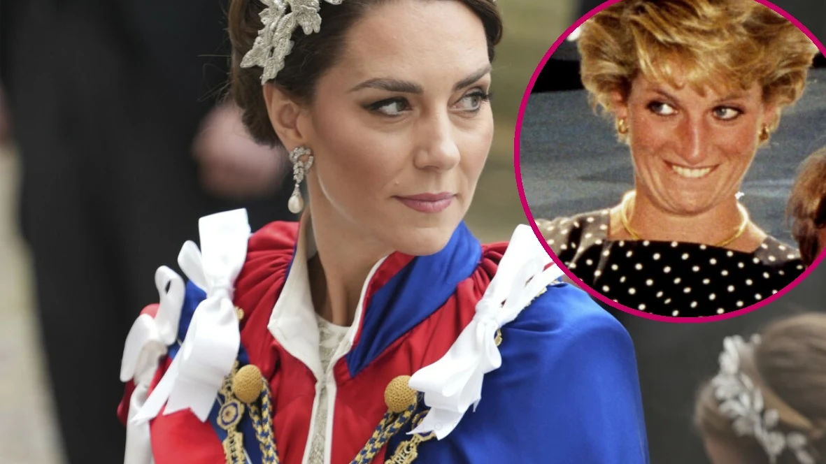 Księżna Kate i księżna Diana. Księżna Kate i księżna Diana.