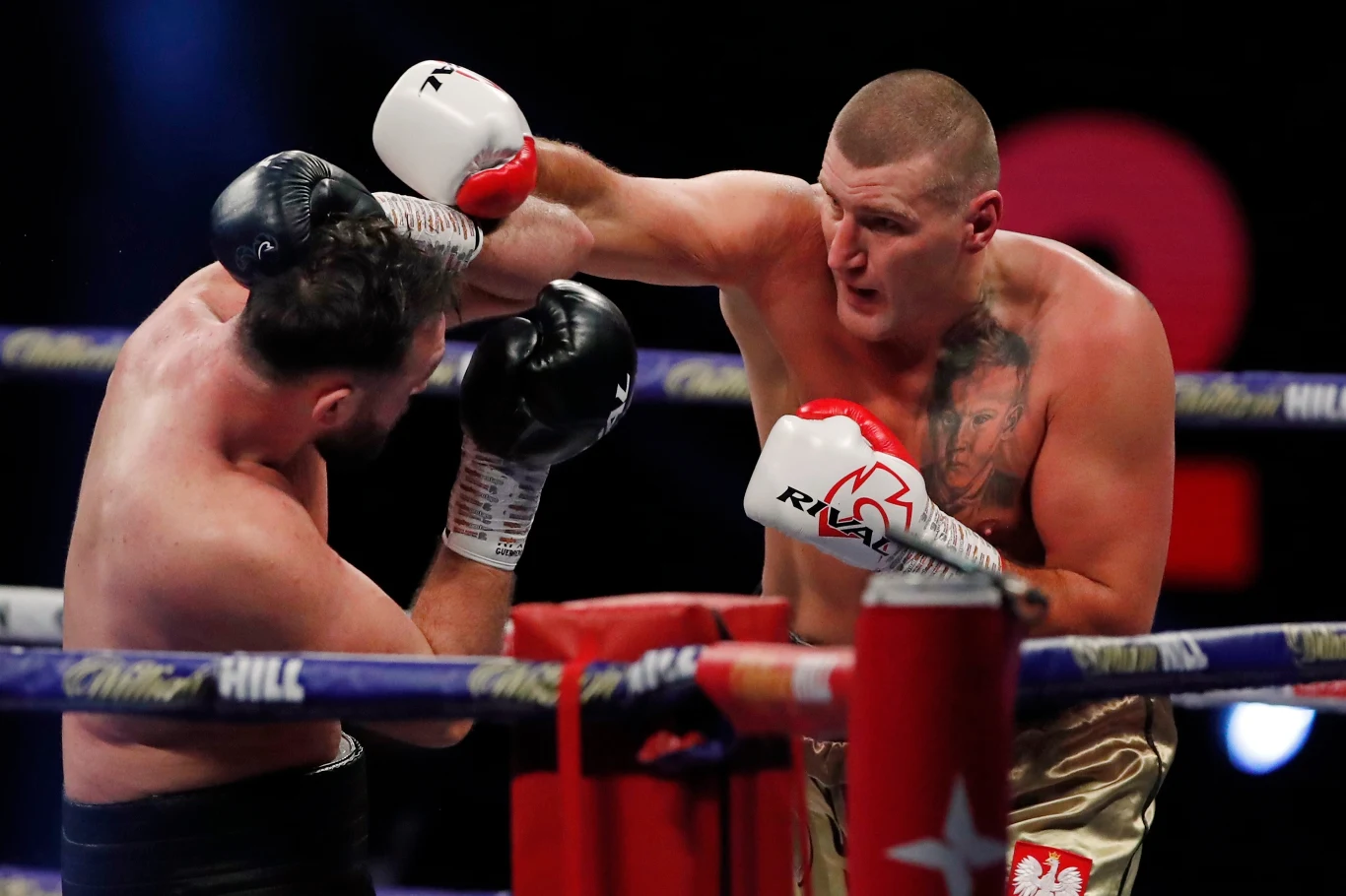 Mariusz Wach i Hughie Fury