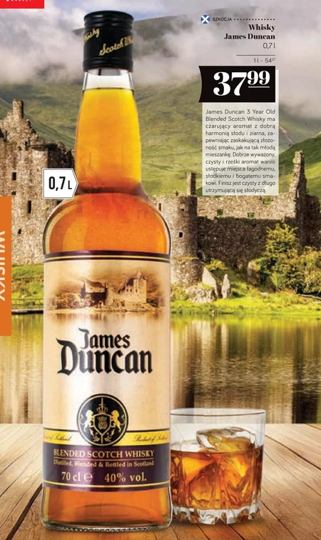 Whisky James Duncan