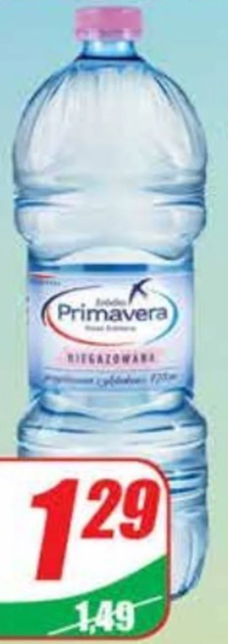 Primavera Woda źródlana niegazowana 1 l