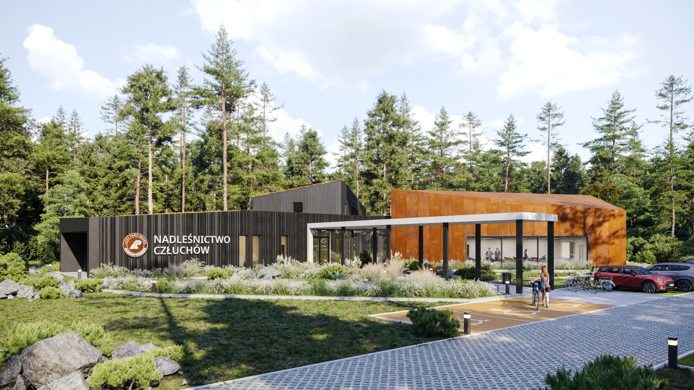 Wygrany projekt, wizualizacja konkursowa przekazana do publicznej wiadomości Wygrany projekt, wizualizacja konkursowa przekazana do publicznej wiadomości